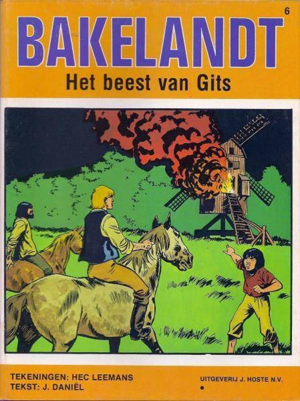 Bakelandt 6 - Het Beest van Gits (1982) 2e druk SC