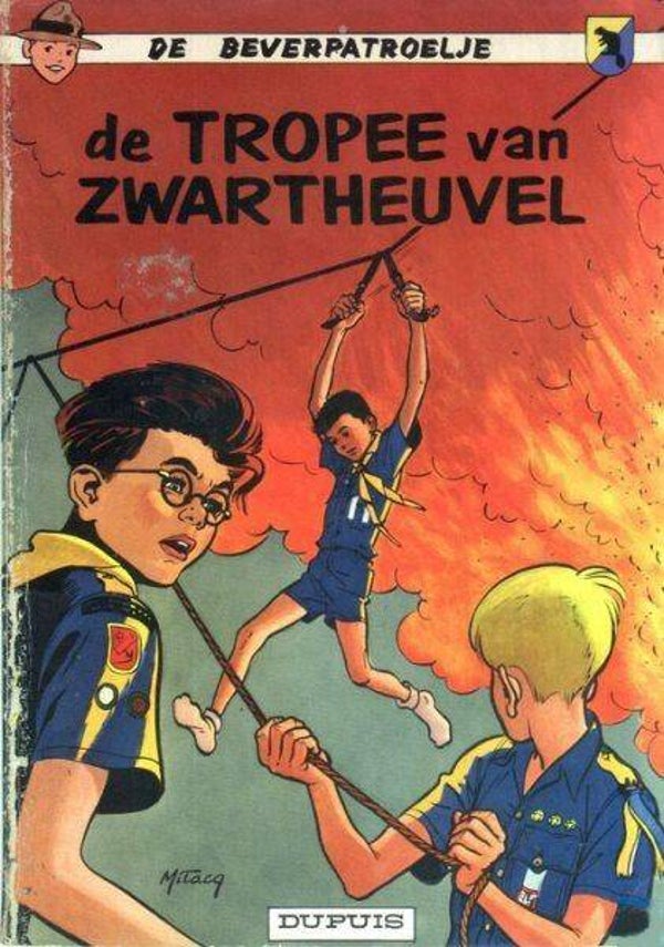 Beverpatroelje 6 - De Tropee van Zwarteheuvel (1960) 2e druk SC