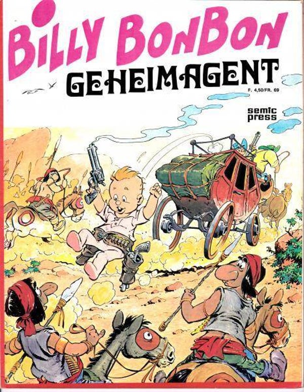 Billy Bonbon 4 - Geheimagent (1975) 1e druk SC