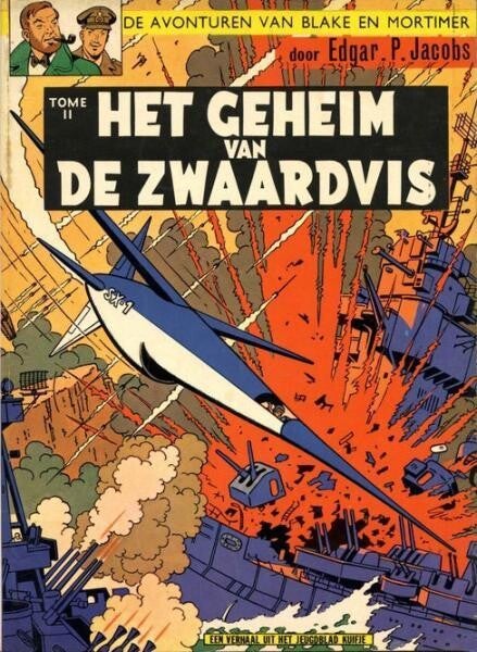 Blake en Mortimer 2 - Het Geheim van de Zwaardvis, Deel 2 (1970) 2e druk SC