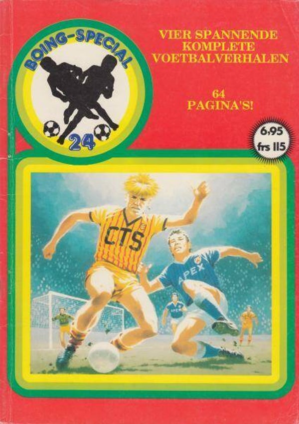 Boing-special 24 - Vier Spannende Komplete Voetbalverhalen (1988) 1e druk SC
