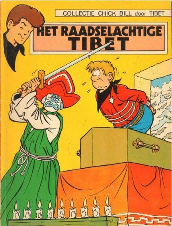 Chick Bill 24 - Het Raadselachtige Tibet (1970) 1e druk SC