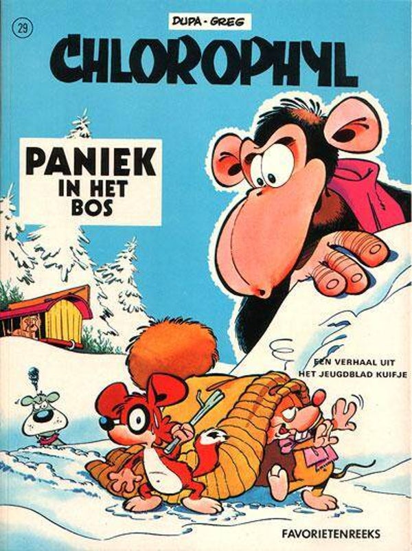 Chlorophyl 11 - Paniek in het Bos (1974) 1e druk SC