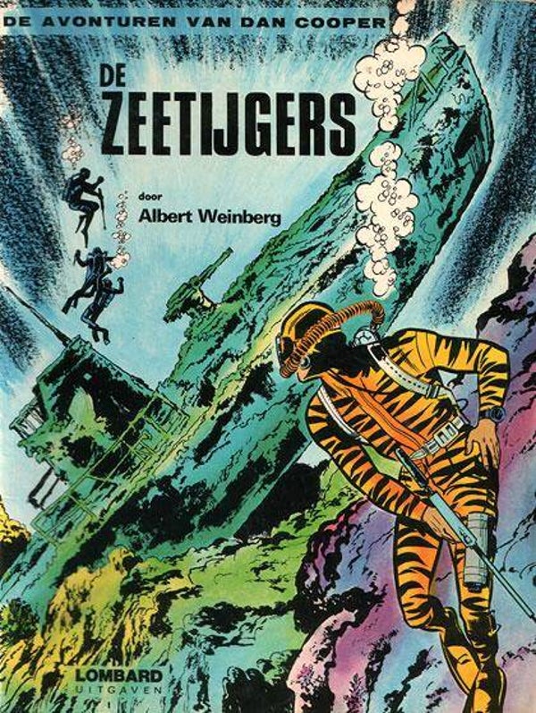 Dan Cooper 12 - De Zeetijgers (Lombard - 1977) 2e druk SC