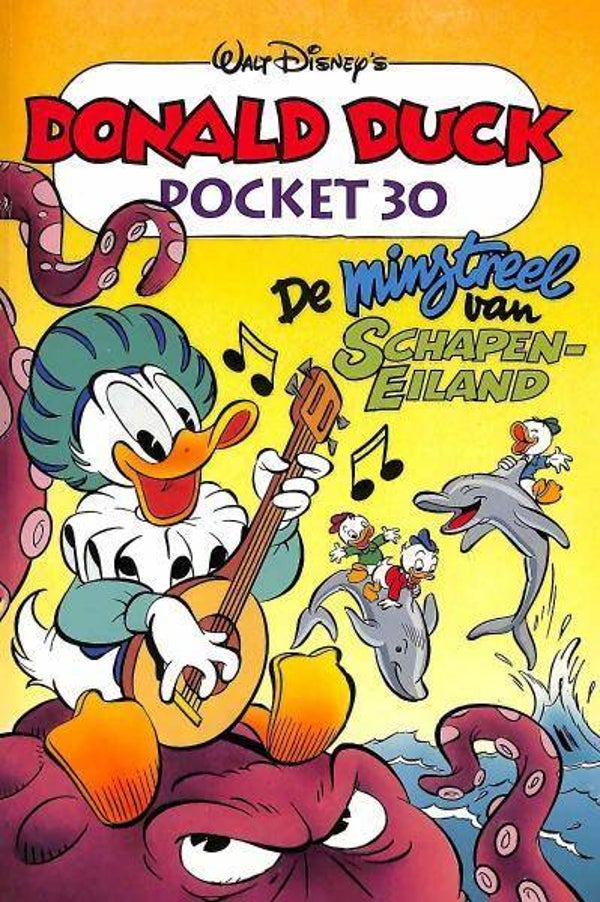 Donald Duck pocket 30 - De minstreel van Schapeneiland (3e reeks - 1995) 1e druk SC