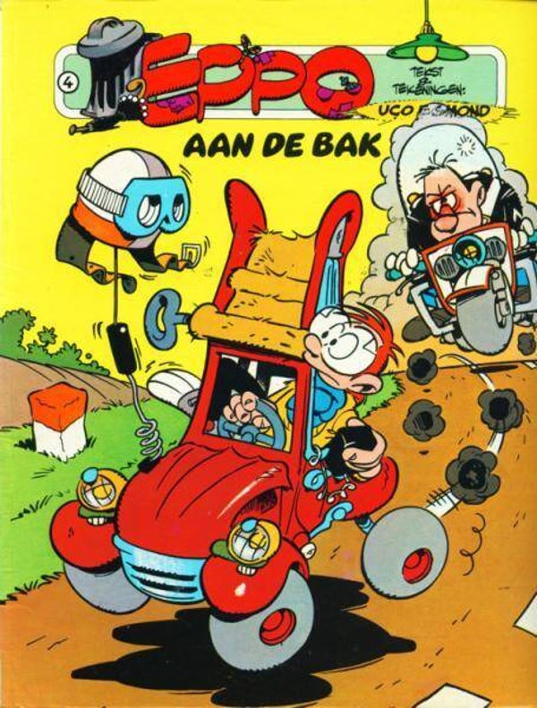 Eppo 4 - Aan de Bak (1981) 1e druk SC