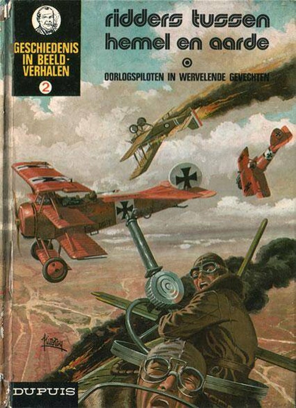 Geschiedenis in Beeldverhalen 2 - Ridders tussen Hemel en Aarde (1974) 1e druk HC
