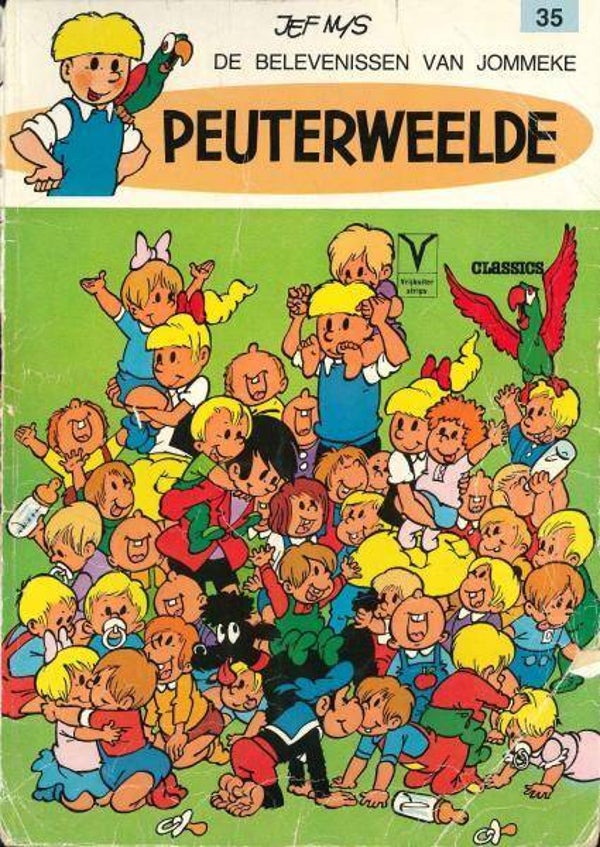 Jommeke 35 - Peuterweelde (Nederlandse uitgave 1979) 1e druk SC 77