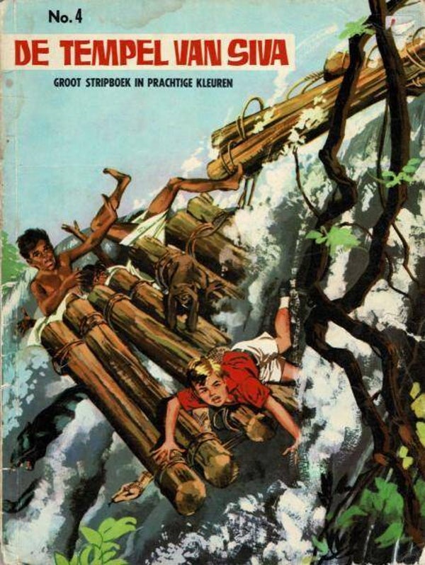 Junglereeks 4 - De Tempel van Siva (1964) 1e druk SC