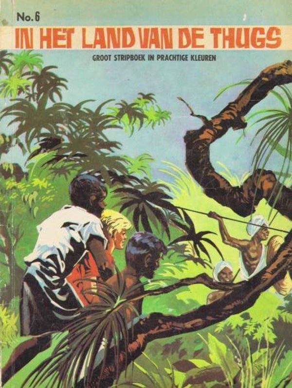 Junglereeks 6 - In het Land van de Thugs (1964) 1e druk SC