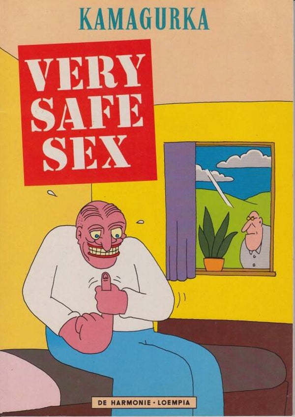 Bert (kamagurka) 7 - Very Safe Sex (1994) 1e druk SC (Erotiek)