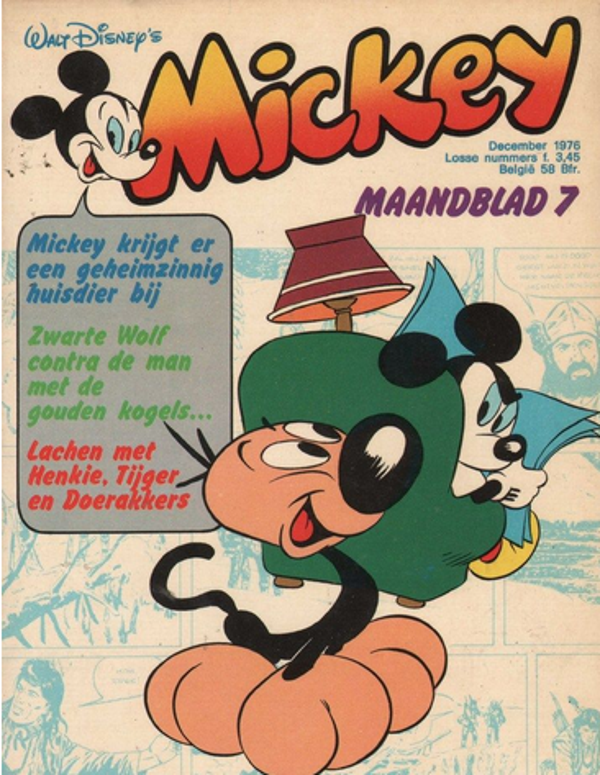 Mickey Maandblad 7 (1976) 1e druk SC