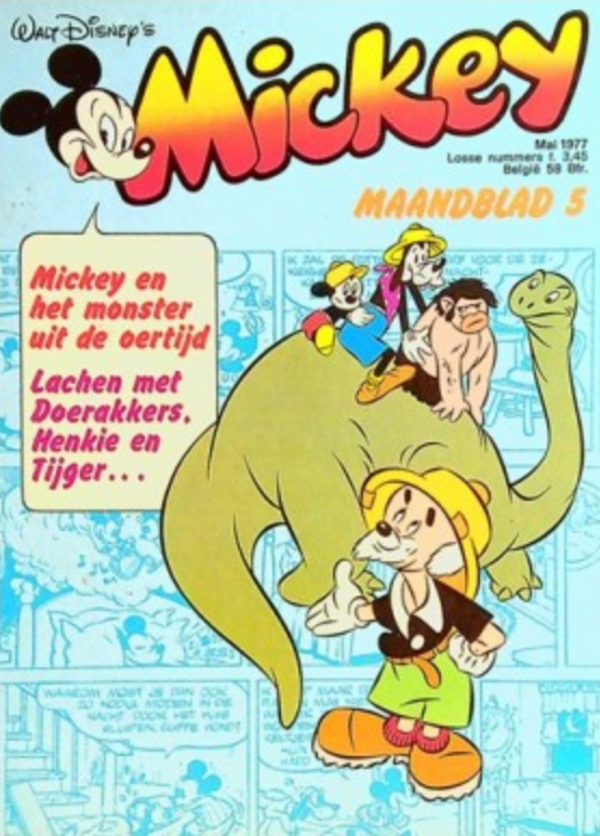 Mickey Maandblad 5 (1977) 1e druk SC