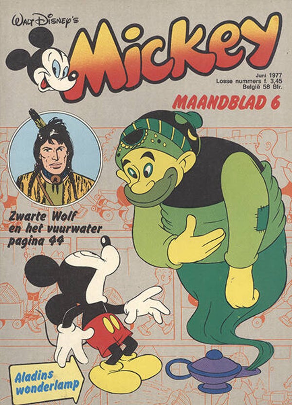 Mickey Maandblad 6 (1977) 1e druk SC