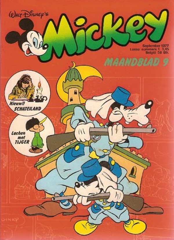 Mickey Maandblad 9 (1977) 1e druk SC