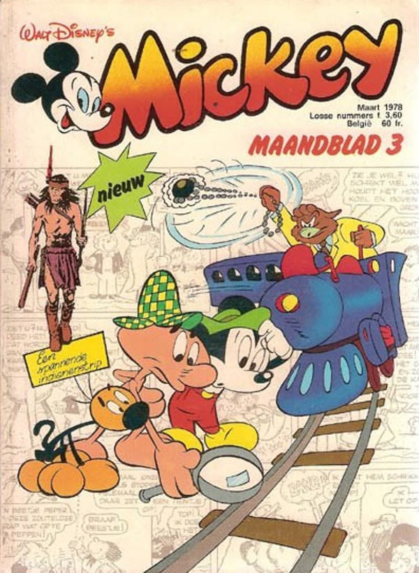 Mickey Maandblad 3 (1978) 1e druk SC