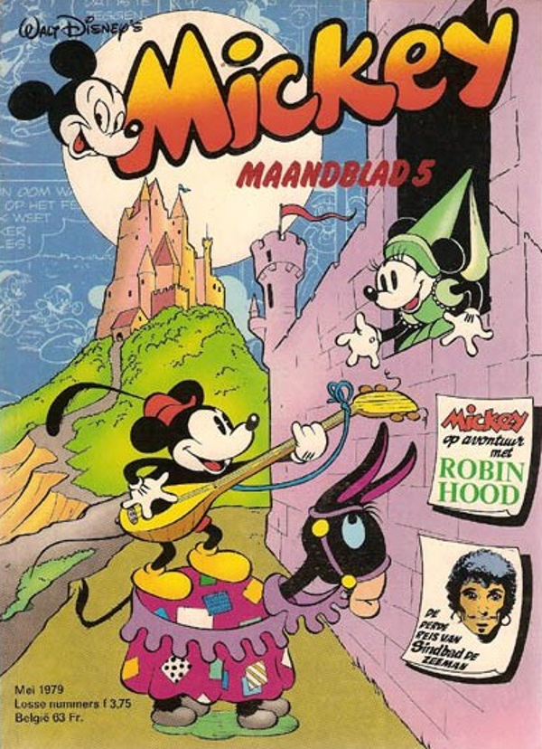 Mickey Maandblad 5 (1979) 1e druk SC