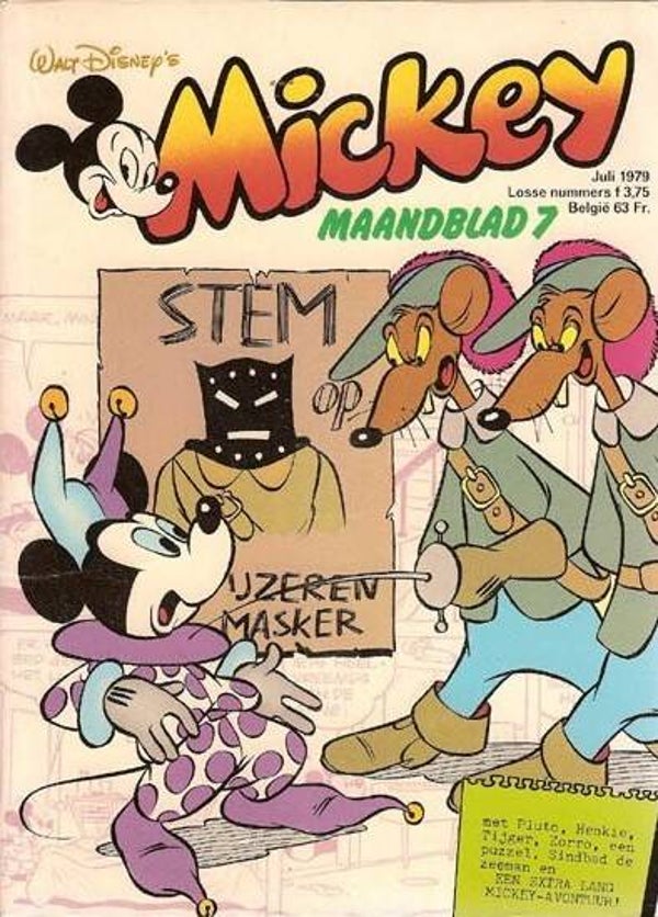 Mickey Maandblad 7 (1979) 1e druk SC