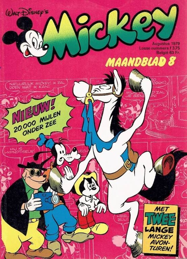 Mickey Maandblad 8 (1979) 1e druk SC