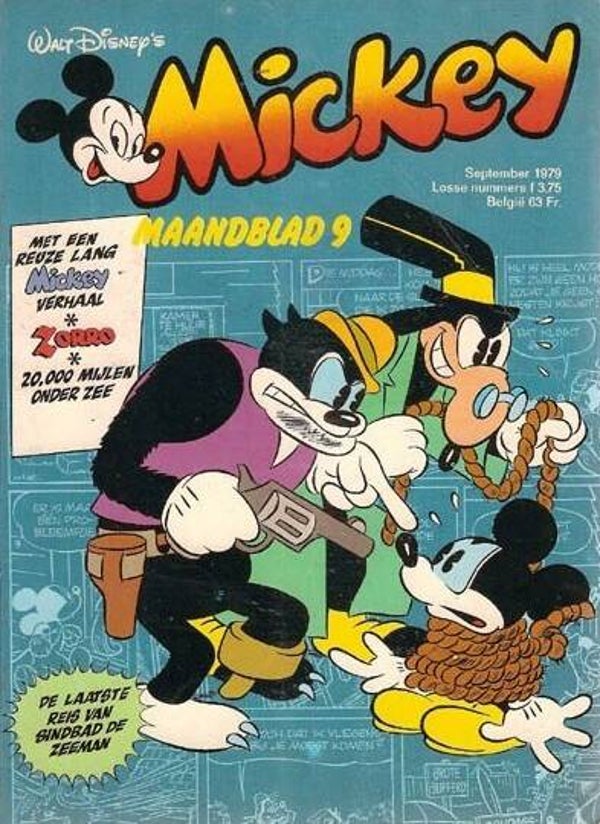 Mickey Maandblad 9 (1979) 1e druk SC