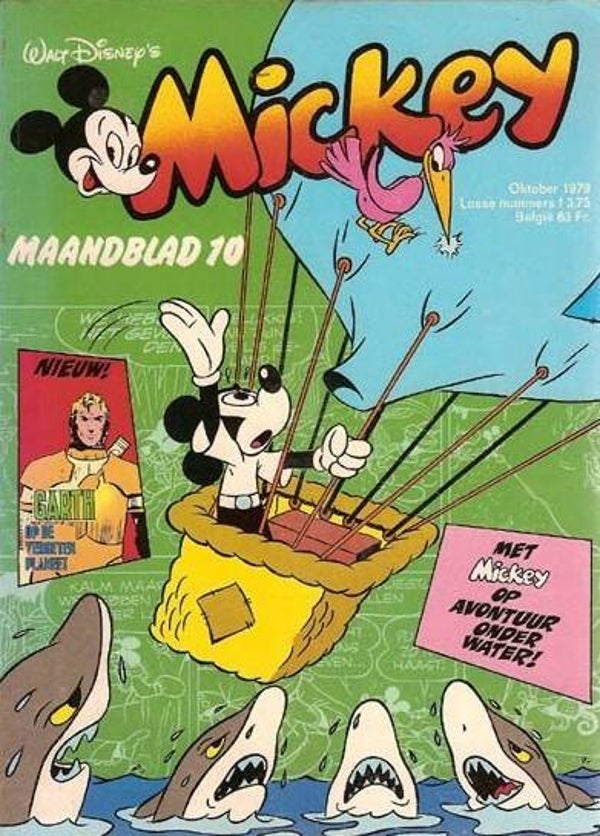 Mickey Maandblad 10 (1979) 1e druk SC