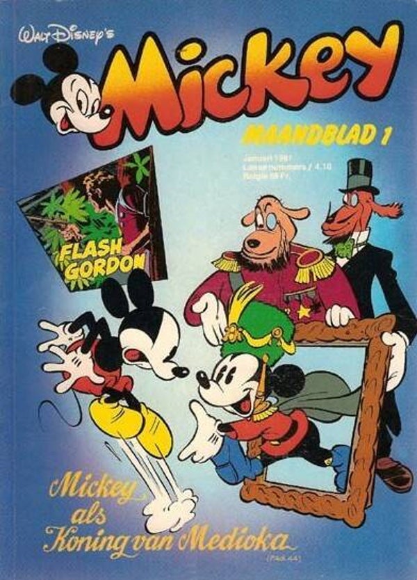 Mickey Maandblad 1 (1981) 1e druk SC