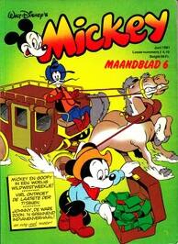Mickey Maandblad 6 (1981) 1e druk SC