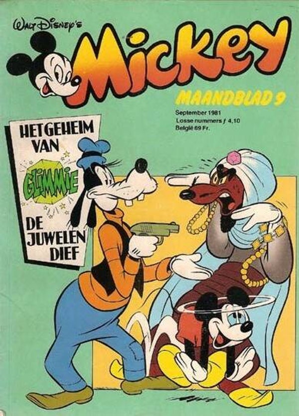 Mickey Maandblad 9 (1981) 1e druk SC