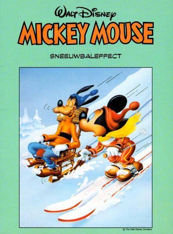 Mickey Mouse E1 - Sneeuwbaleffect (1989) 1e druk SC