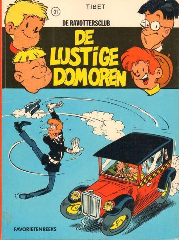 Ravottersclub, De, 1 - De Lustige Domoren (1974) 1e druk SC