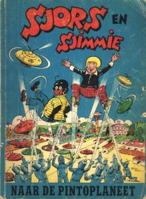 Sjors en Sjimmie B16 - Naar de Pintoplaneet (1965) 1e druk SC