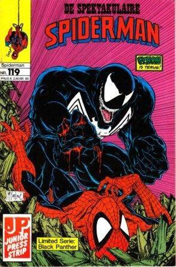 Spiderman 119, De Spectaculaire - Slachthuis! (1989 - Juniorpress)