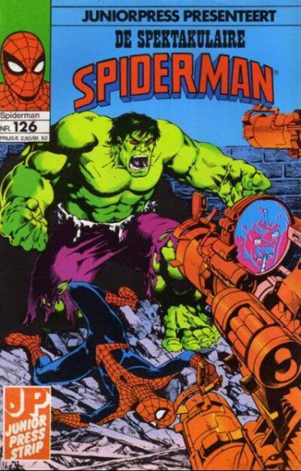 Spiderman 126, De Spectaculaire - Renovatie (1990 - Juniorpress)