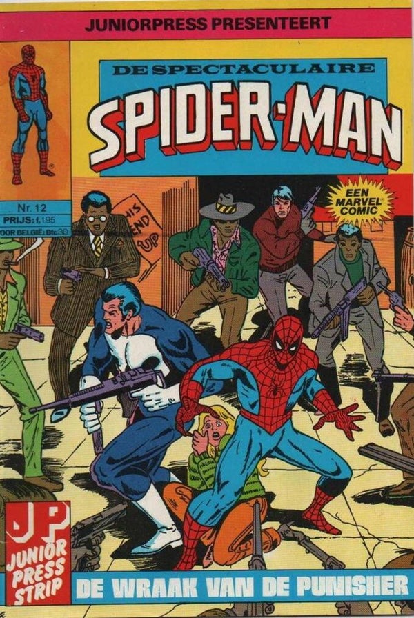 Spiderman 12, De Spectaculaire - De wraak van de Punisher (1980 - Juniorpress)