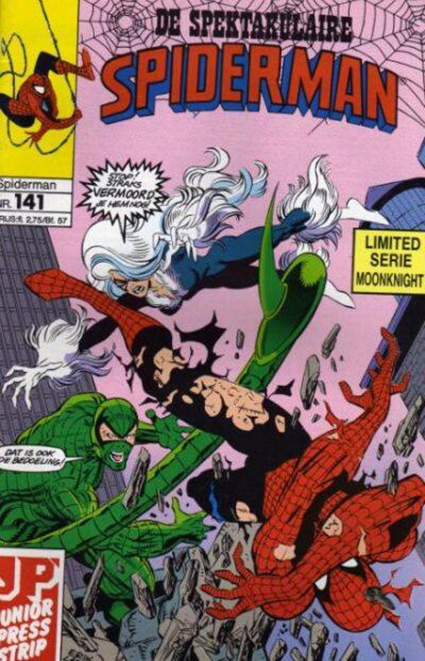 Spiderman 141, De Spectaculaire - Makkers in nood (1991 - Juniorpress)
