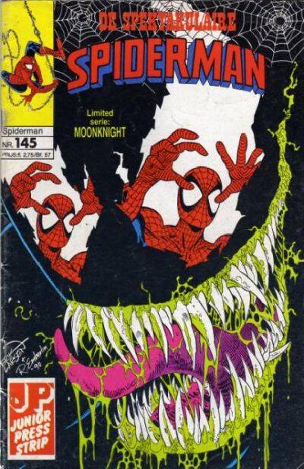 Spiderman 145, De Spectaculaire - Tikkertje (1991 - Juniorpress)
