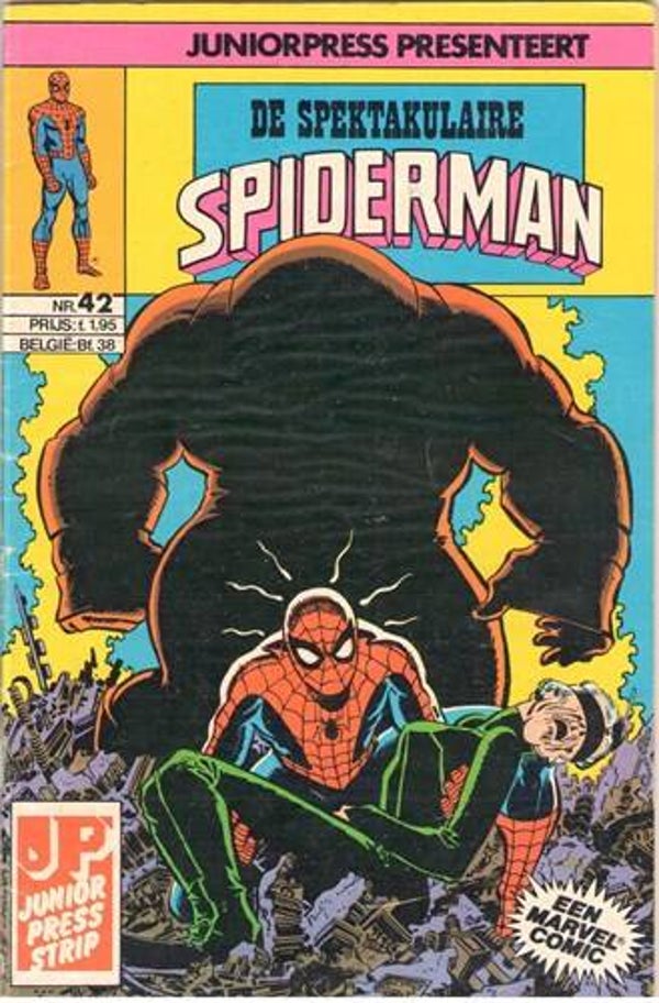 Spiderman 42, De Spectaculaire - Het visioen van Madame Web (1983 - Juniorpress)