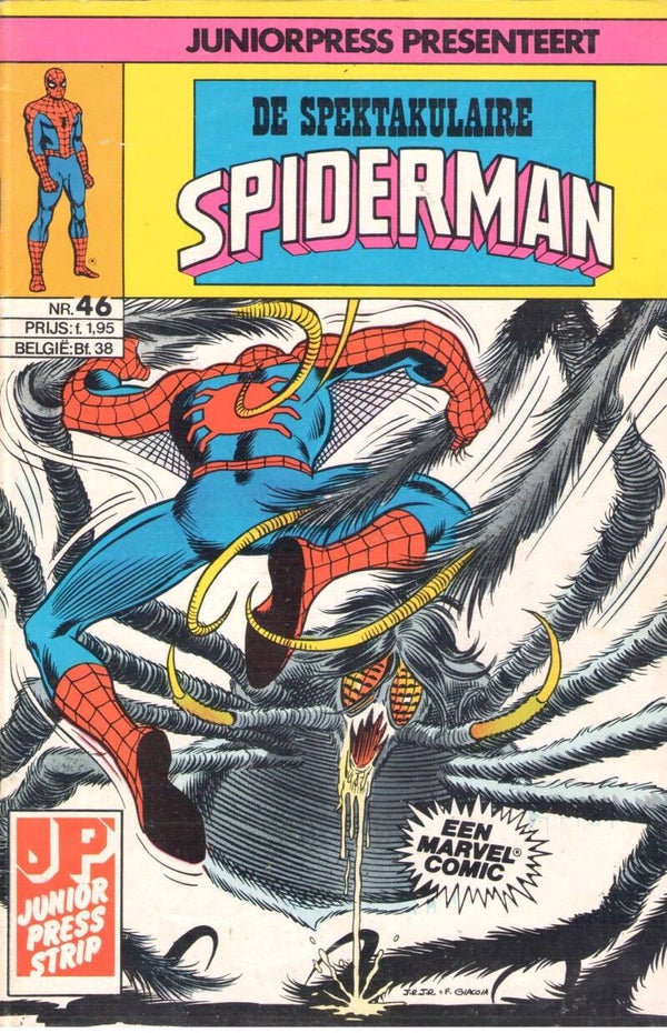Spiderman 46, De Spectaculaire - Spiderman vs. Will-O'-the Wisp (1983 - Juniorpress)