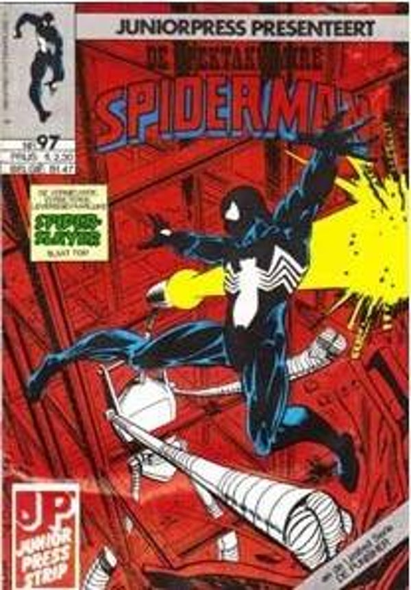 Spiderman 97, De Spectaculaire - De vernieuwde, verbeterde, levensgevaarlijke Spider Slayer slaat toe + De Punisher (1987 - Juniorpress)