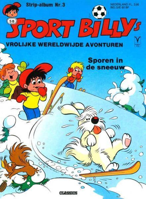 Sport Billy's Vrolijke Wereldwijde Avonturen 3 - Sporen in de Sneeuw (1978) 1e druk SC