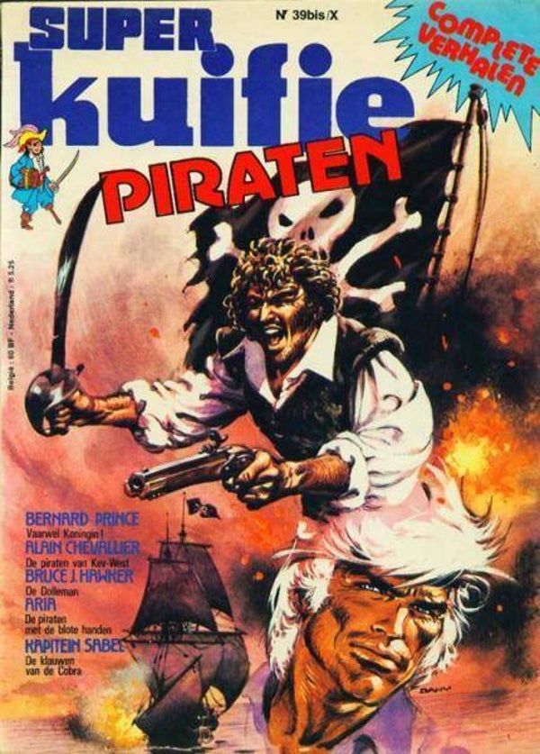 Super Kuifje 10 - Piraten (1980) 1e druk SC