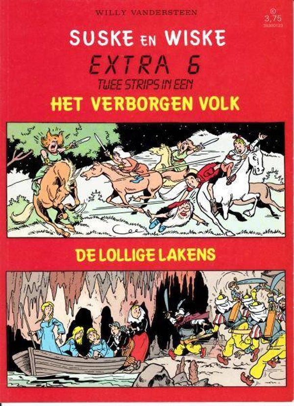 Suske en Wiske Extra 5 - Het verloren zwaard / Hippus het zeeveulen (1987) SC