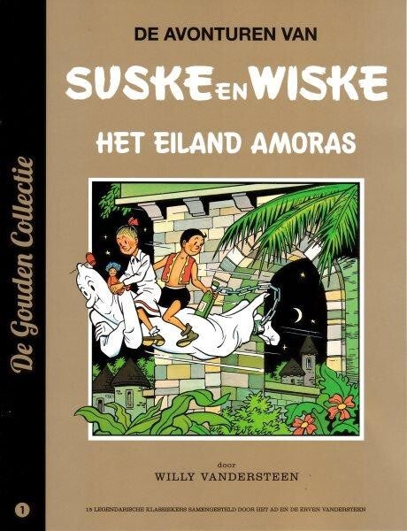 Suske en Wiske de gouden collectie - Het Eiland Amoras (Algemeen Dagblad 2013) SC