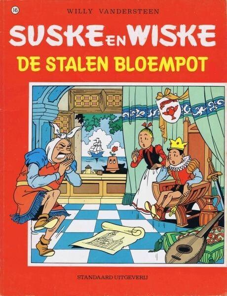 Suske en Wiske 145 - De Stalen Bloempot SC