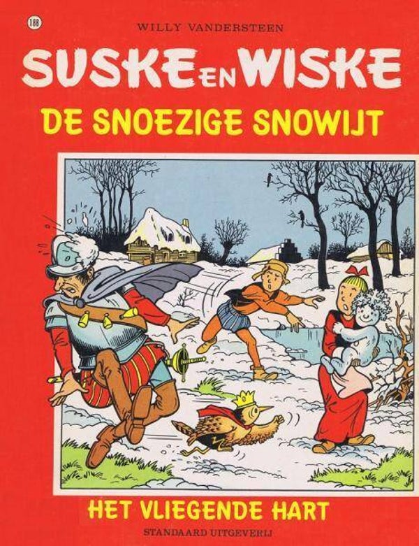Suske en Wiske 188 - De snoezige Snowijt/Het vliegende hart SC