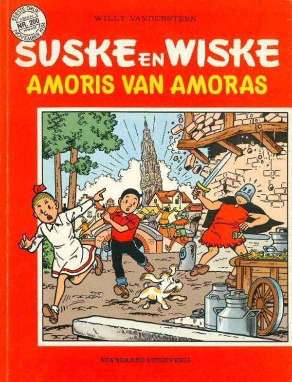 Suske en Wiske 200 - Amoris van Amoras (1e druk) SC