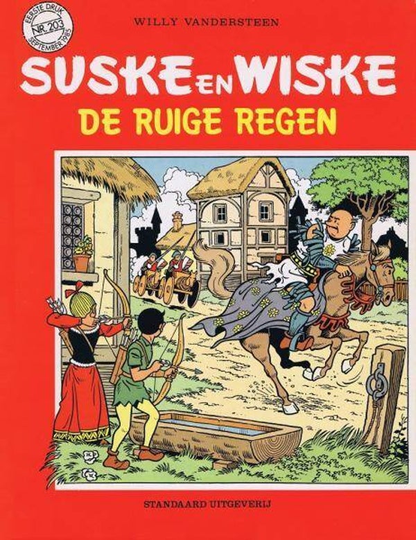 Suske en Wiske 203 - De Ruige Regen (1e druk) SC