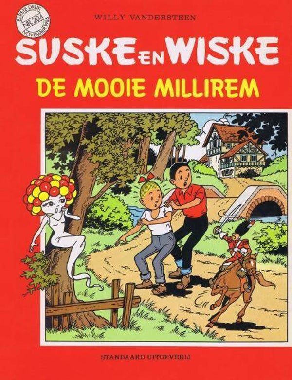 Suske en Wiske 204 - De Mooie Millirem (1e druk) SC