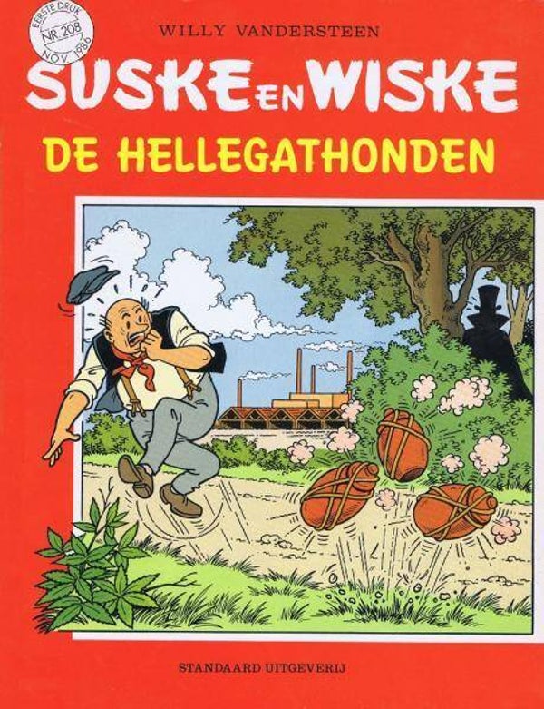 Suske en Wiske 208 - De Hellegathonden (1e druk) SC