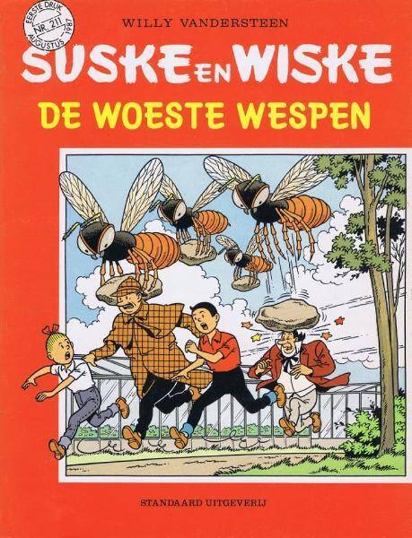 Suske en Wiske 211 - De Woeste Wespen (1e druk) SC